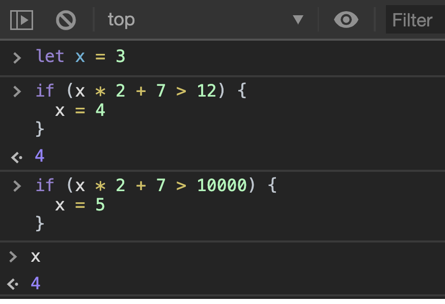 Conditionals